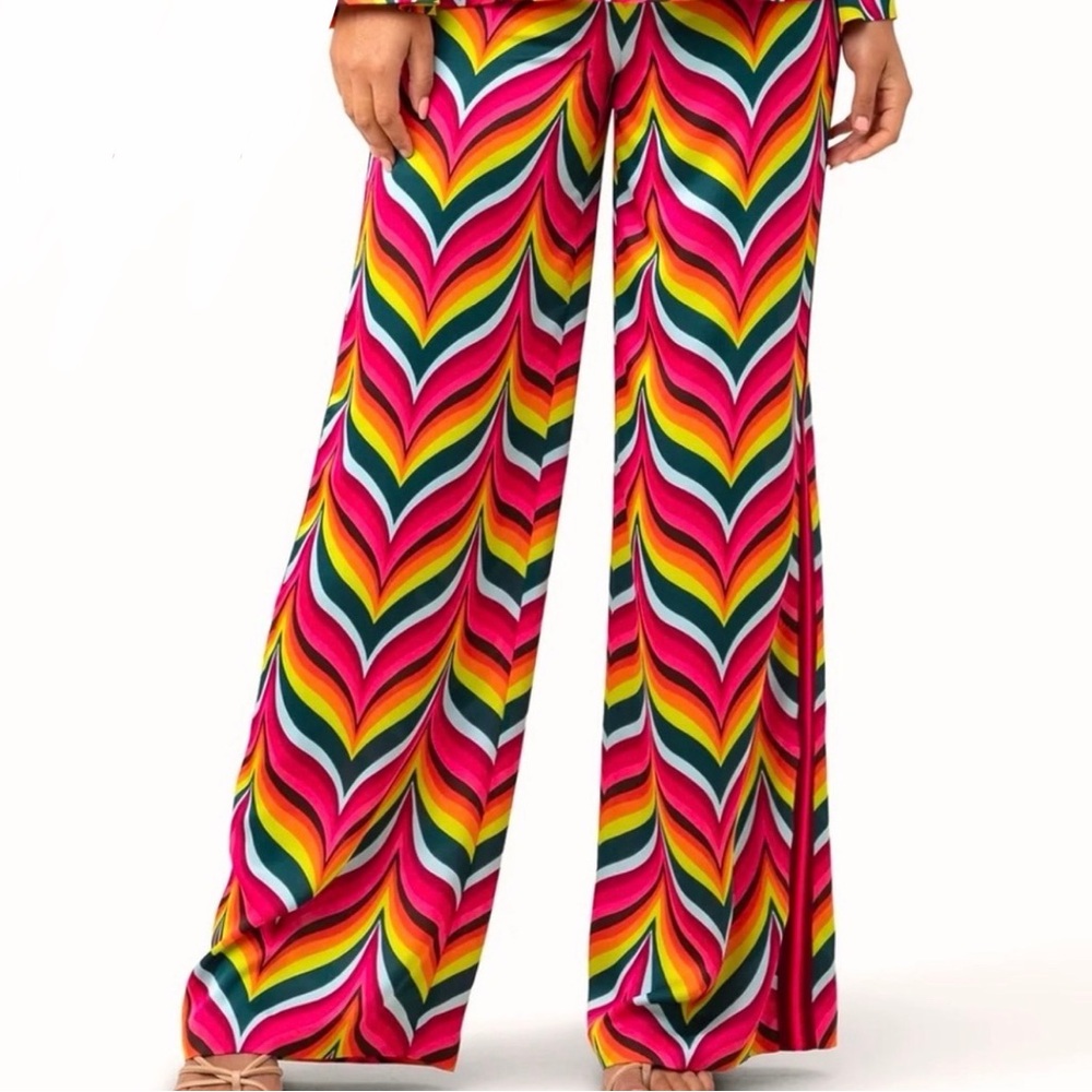 Trina Turk Spring Street Wide Leg pant size 6